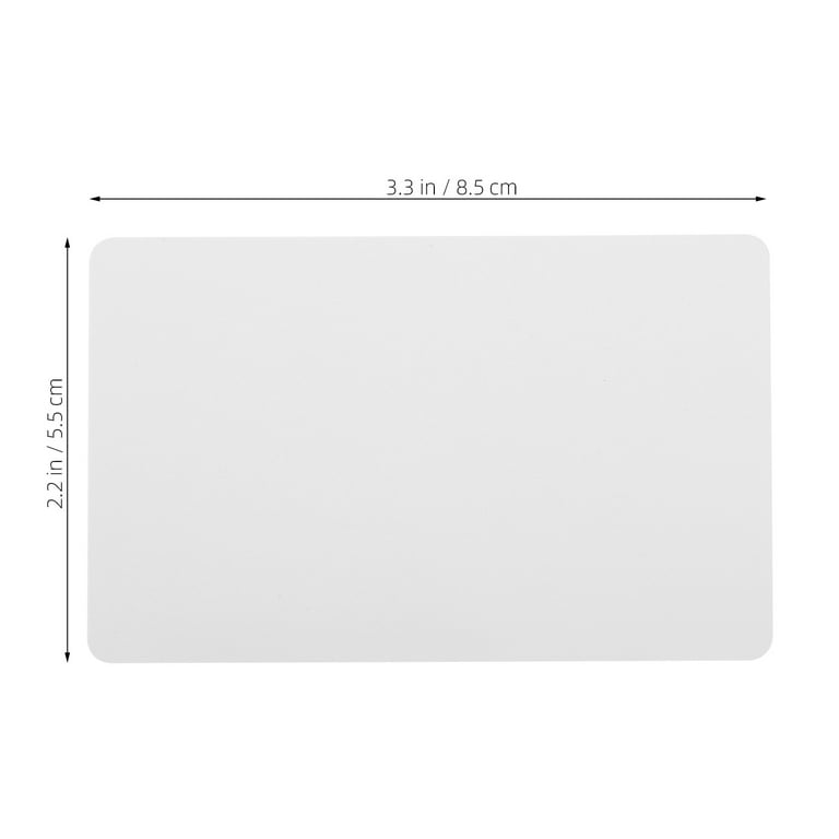 DURACARD standaard-PVC-kaarten, 100 stuks, versch. materiaaldiktes voordelig kopen | Schäfer Shop