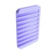 thumbnail image 4 of Jabonera de silicona antideslizante con forma de cascada para baño y ducha Púrpura, 4 of 7