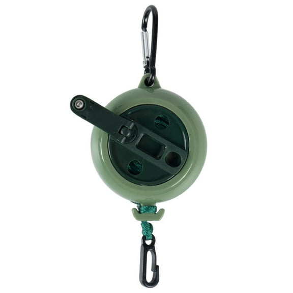 BTideas 33FT Travel Clothesline, Portable Camping Laundry Line for Indoor & Outdoor