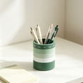 thumbnail image 4 of Pencil Pen Holder for Desk, Green 2-In-1 Rotating Desk Organizer with Rotating Rings, Used for Home Study, Office Stationery Storage Stationery Storage Cute Desktop Accessory, 4 of 4
