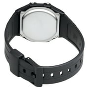Casio Men's 35mm Resin Digital Sport Wristwatch, Black, (F105W-1A)