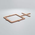 thumbnail image 3 of Ekena Millwork 19 7/8"W x 11 3/8"H x 3/8"T Small Carlisle Decorative Fretwork Wood Wall Panels, Cherry, 3 of 6