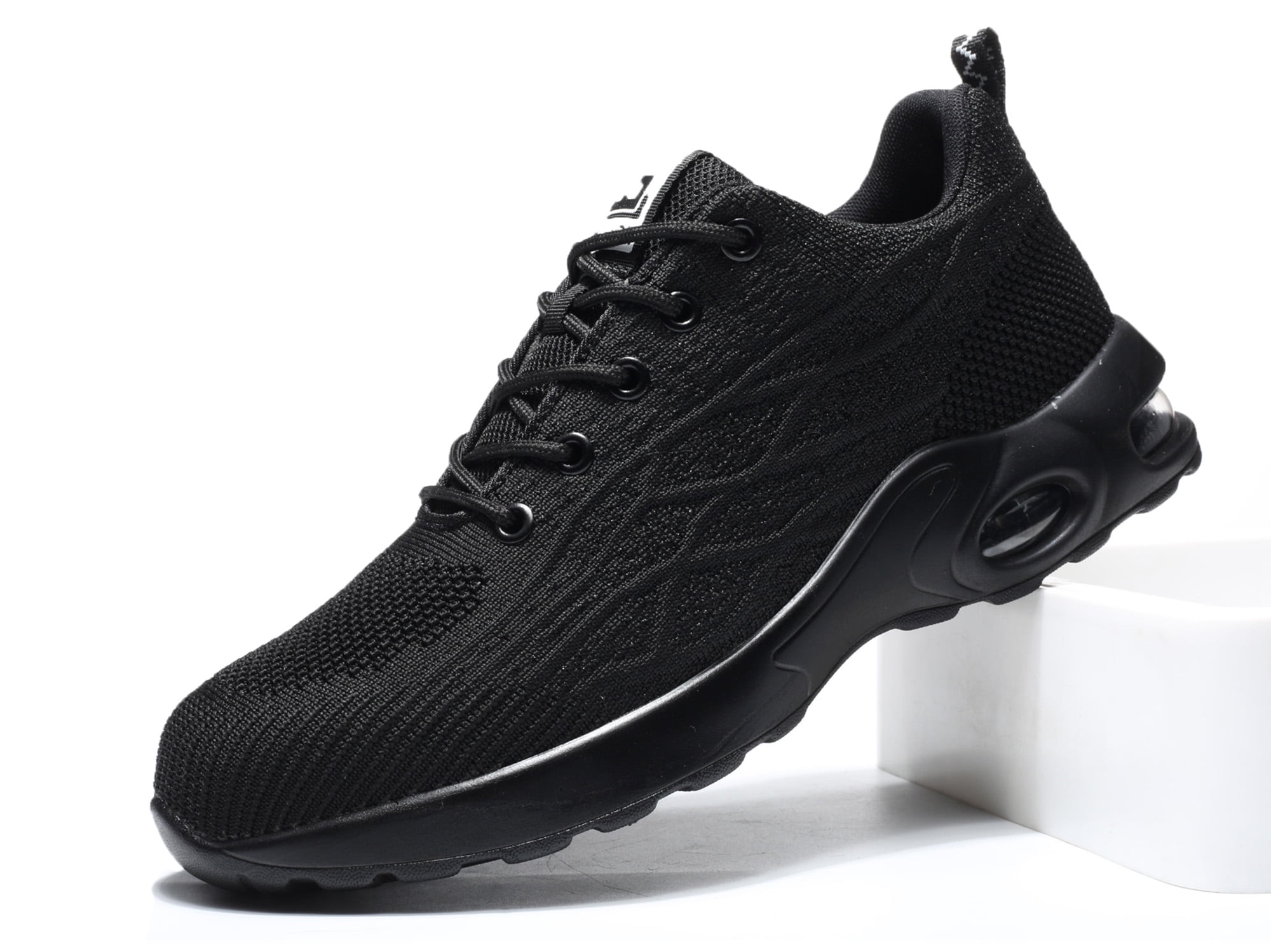 Steel Toe Shoes for Men Women Lightweight Breathable Working Sneakers Nonslip Safety Shoes for Industrial Construction Walmart