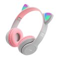 thumbnail image 3 of Audífonos Gaming Headset Cat Ear Over-Ear Stereo Bass para PC Teléfono (Gris), 3 of 6