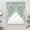 Turquoise, variant on Sage Green Boho Swag Valances for Windows, Kitchen Curtains 36 Inch Length 2 Panels Set, Vintage Abstract Art Ethnic Tribe Short Curtains for Small Windows Rod Pocket Cafe Curtains Drapes 28"x36"
