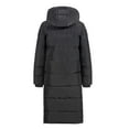 thumbnail image 4 of Women's Winter Long Down Parka Jackets Warm Thickened Hooded Maxi Quilted Puffer Coat, 4 of 5