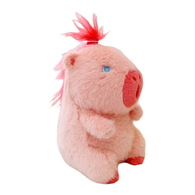 Muñeco de peluche de capibara, juguete de peluche de animal, regalo, decoración de sala de estar, sofá suave 50cm