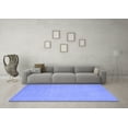 thumbnail image 3 of Ahgly Company Indoor Rectangle Oriental Blue Modern Area Rugs, 2' x 5', 3 of 4