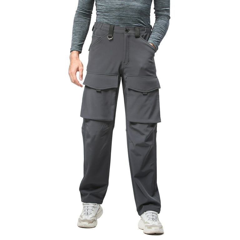 SMihono Men's Cargo Pants Fashion Cozy Daily Trousers Elastic