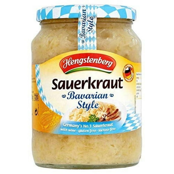 Hengstenberg Bavarian Style Sauerkraut with Wine 1.5 lbs