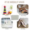 thumbnail image 2 of Beige Cotton Linen Storage Container for Home Storage 1Pcs Sundries Basket, 2 of 4