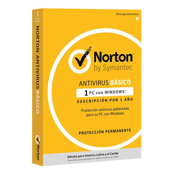 Antivirus Norton Basic 1 Año Descarga Digital