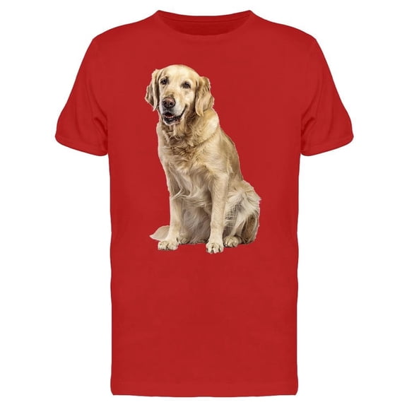 Dog Golden Retriever Adult Tee Men's -Image by Shutterstock