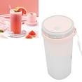 thumbnail image 4 of Electric Mini Blender, 300ml Portable Mini  Extractor Machine Fruit Mixer 1500mAh USB  Maker Bottle  With 6 Blades For Travel Office, 4 of 8