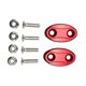 thumbnail image 2 of 2 piezas de soportes elevadores para espejo retrovisor de motocicleta para Yamaha R1 2007-2014 Rojo, 2 of 9