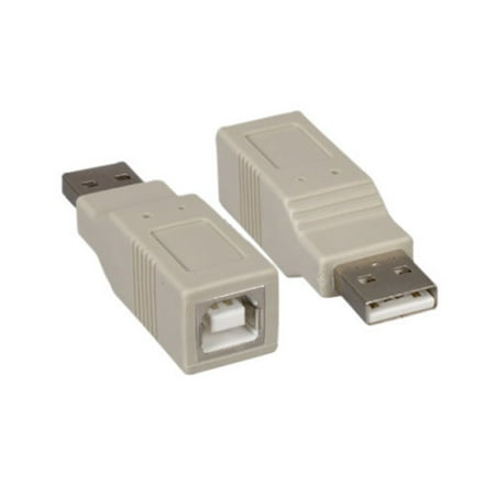 Kentek USB 2.0 Type A Male to Type B Female M/F Converter Port Saver Gender Changer Adapter Coupler For Printer Scanner Modem PC Computer
