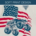 thumbnail image 4 of Monster Jam Grave Digger July 4th Matching Family T-Shirt Toddler to Big Kid, 4 of 5