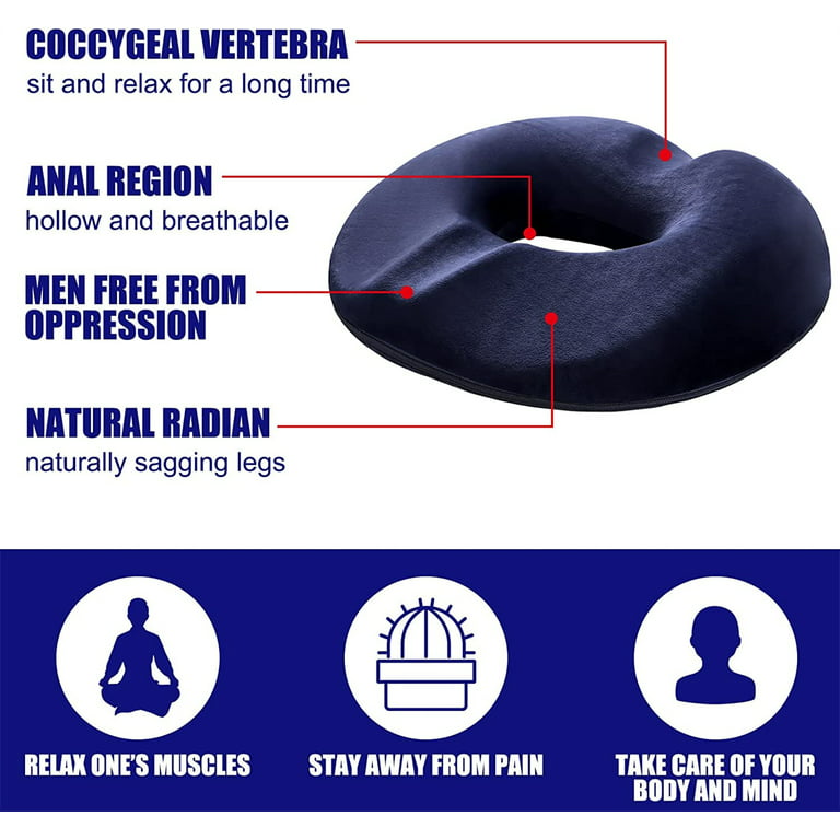 Donut Pillow Tailbone Hemorrhoid Cushion: Donut Seat Cushion Pain