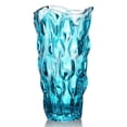 thumbnail image 1 of Jarrón de cristal CEMABT para flores engrosado de 1,5 kg, color azul moderno, 1 of 7