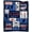 Hockey Gift, variant on Softball Blanket 50"x60" - Super Soft Flannel Throw for All Seasons, Cartoon Letter Design, Warm & Cozy Gift