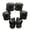 black-Free Size, variant on Yokan Kids Helmet & Protective Gear Set, Adjustable Safety Helmet with Knee, Elbow & Hand Pads for Cycling, Skateboarding & Outdoor Sports, Comfortable & Durable