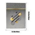 thumbnail image 4 of Memory Foam Bath Mat with Cobblestone Design, Super Soft & Quick-Dry Bathroom Rugs, Machine Washable Non-Slip Absorbent Floor Mat for Bathroom Shower Tub, 16x24 Inch, Gray by PALIFEUR, 4 of 7