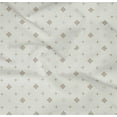 thumbnail image 4 of oneOone Cotton Poplin Twill Light Brown Fabric Dot & Square Shape Geometric DIY Clothing Quilting Fabric Print Fabric by Yard 56 Inch Wide, 4 of 4