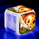 thumbnail image 1 of HANNTAOO Reloj despertador LED con diseño de fútbol, creativo reloj de mesa, reloj digital electrónico brillante y colorido para adultos, niñas, niños y niños, juguete para regalo de cumpleaños, 1 of 7