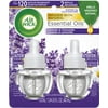 Air Wick Plug In Scented Oil Refill Lavender & Chamomile Air Freshener, 2 Count