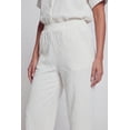 thumbnail image 3 of Women's Seersucker High Waisted Pull On Pants, 3 of 4