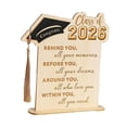 thumbnail image 2 of Decoraciones de graduación, regalos de graduación, adornos rústicos, accesorios universitarios, Estilo A, 2 of 9