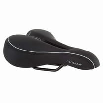 Cloud-9 Ladies Bicycle Comfort Sport Seat Relief Channel, Foam Ladies Black