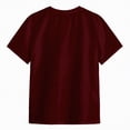 thumbnail image 4 of NOLDARES Boys Short Sleeve T-Shirt, Lightweight Crewneck Graphic Tee for School & Play, Youth Boys Sizes 4-14 Years(Red,4-5 Years), 4 of 5