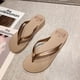thumbnail image 1 of Zapatillas de cuña de color sólido de verano en línea de moda para mujer, ropa de calle, estilo casual, zapatos de playa para la playa, 1 of 6