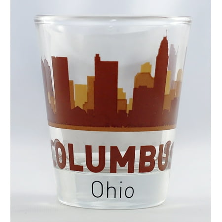 

Columbus Ohio Sunset Skyline Shot Glass