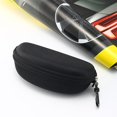 thumbnail image 3 of Visland Sunglasses Case, Portable Travel Zipper Eyeglasses Frame glasses Case Hook For Mens and womens, 3 of 10