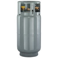 Bernzomatic Propane Cylinder - Worthington 305431 Propane Gas Cylinder, 7.9 gal Tank, 12.3 in Dia, 26.9 in H, Steel