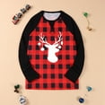 thumbnail image 6 of GYRATEDREAM Christmas Family Pajamas Matching Sets,Deer Classic Plaid Xmas Clothes Soft Outfit Sleepwear Jammies Homewear Pjs for XL Dad, 6 of 11