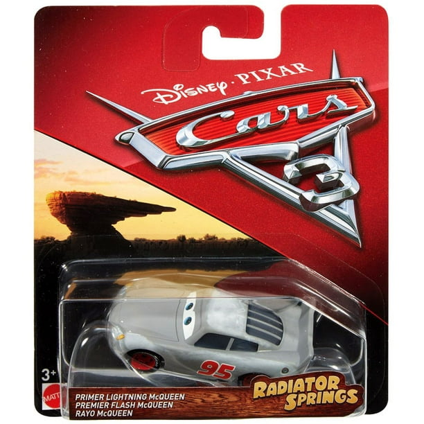 Disney / Pixar Radiator Springs Classic Primer Lightning McQueen Diecast Car - Walmart.com