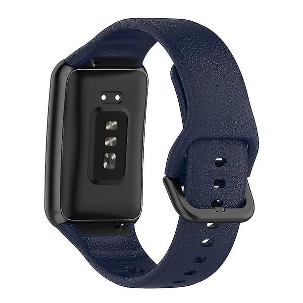 For Oppo Watch Free Textured Silicone Watch Band Replacement Wrist Strap with Buckle