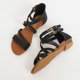 thumbnail image 1 of Sandalias con tiras cruzadas para mujer Sandalias de playa de verano Sandalias de vestir para fiestas y vacaciones, 1 of 7