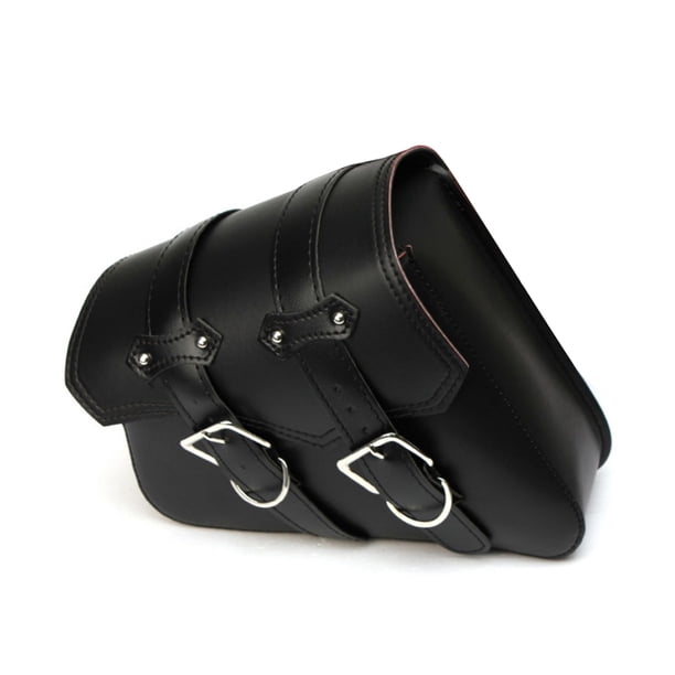 Equipaje de motocicleta Autobike Bolsa Bolsa PU Cuero Bolsas laterales Alforjas