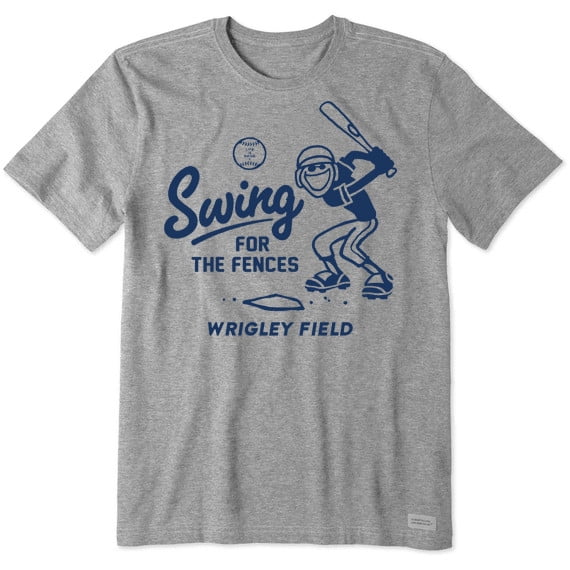 Wrigley Field x Life is Good® Swing for the Fences T-Shirt