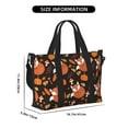 thumbnail image 2 of Travel Duffle Bag Fall Leaf Mushroom Fox Travel Tote Bags Carry on Luggage Waterproof Weekender Bags with Top Handle Adjustable Shoulde Strap for Travel Gym, 2 of 5