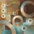 thumbnail image 2 of Vollherbst-Lane, Elaine 26x26 White Modern Wood Framed Museum Art Print Titled - Circular Motion II, 2 of 4