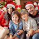 thumbnail image 4 of Santa Hat Christmas Beanie Hat Xmas Party Hat Red Knitted Stocking Hat Cap for Adult Women Men,1pc, 4 of 5
