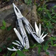 thumbnail image 2 of Outdoor Multitool Camping Portable Stainless Steel Edc Folding Multifunction Tools Emergency survival Knife Pliers white, 2 of 6