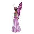 thumbnail image 4 of Amy Brown Pink Butterfly Winged Bloom Tribal Fairy With Stag Antlers Statue, 4 of 6