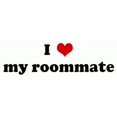 thumbnail image 3 of CafePress - I Love My Roommate Mug - 11 oz Ceramic Mug - Novelty Coffee Tea Cup, 3 of 6