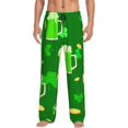 thumbnail image 1 of Balery St Patrick's Day2 Pantalones de pijama para hombre, pijama ultraligero, pantalón de descanso-Medium, 1 of 6